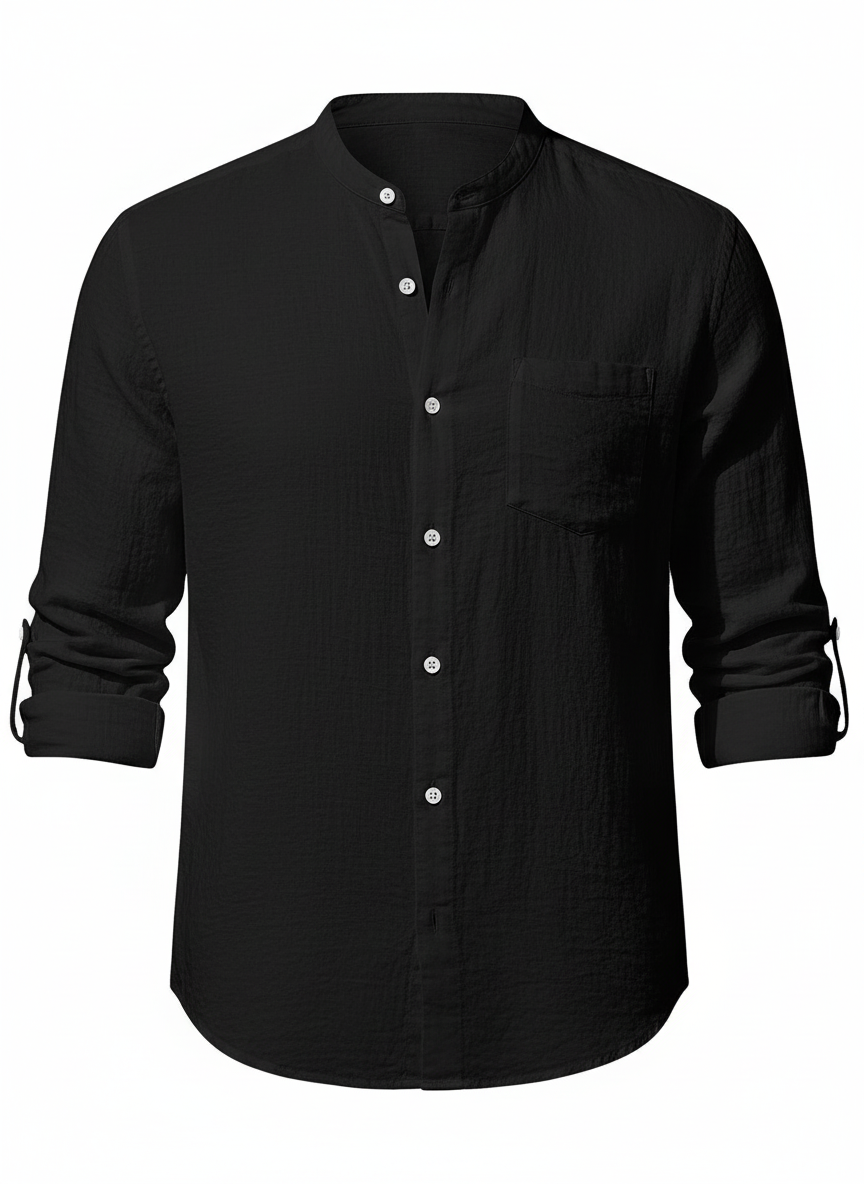 Libre | Linnen Lange Mouw Zomer Overhemd