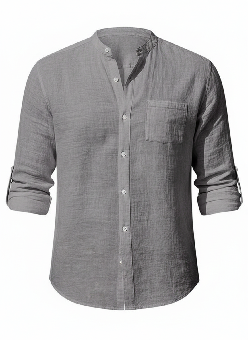 Libre | Linnen Lange Mouw Zomer Overhemd