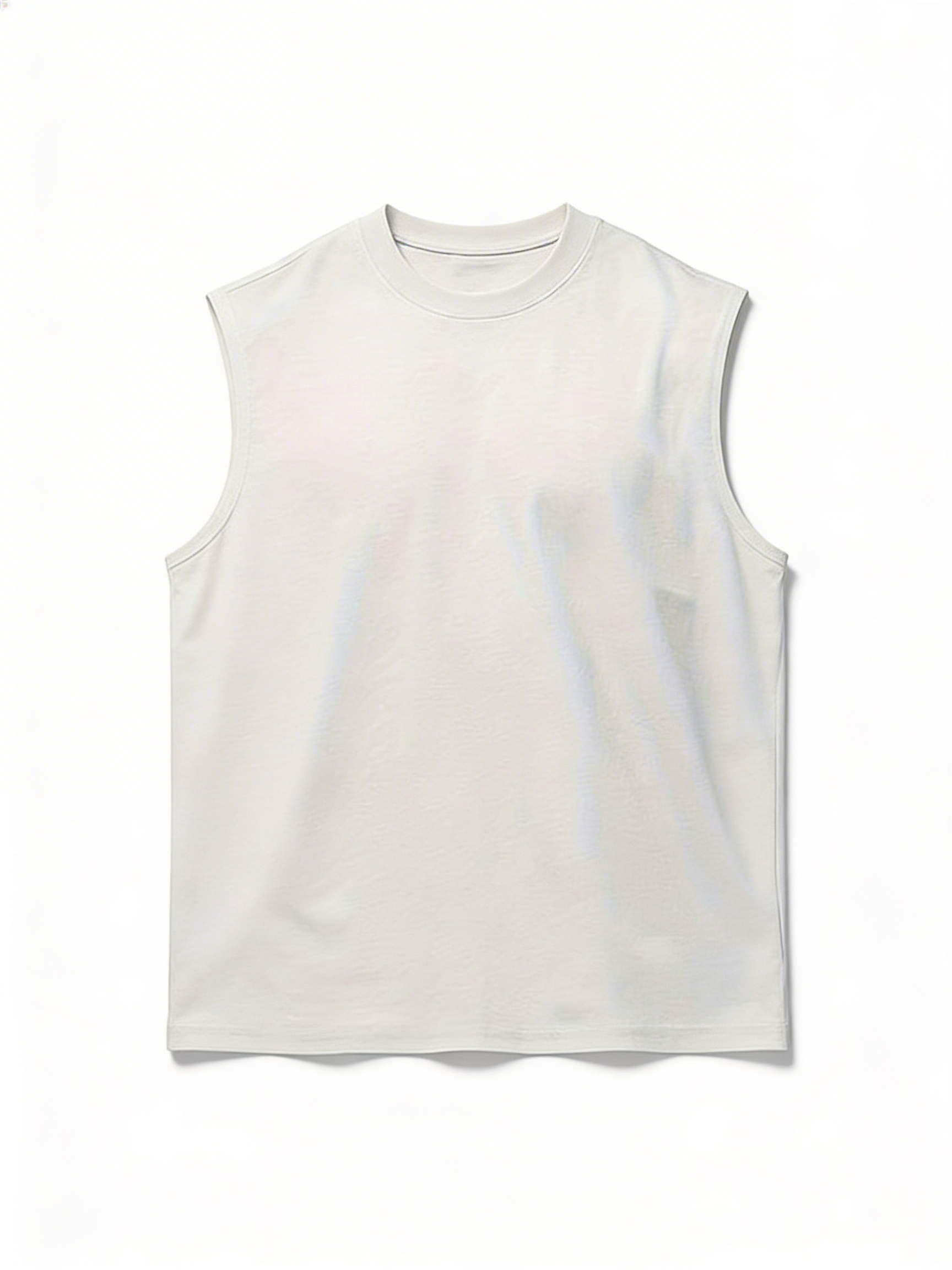 Taron | Heren Zomer Mouwloze Crewneck Tanktop