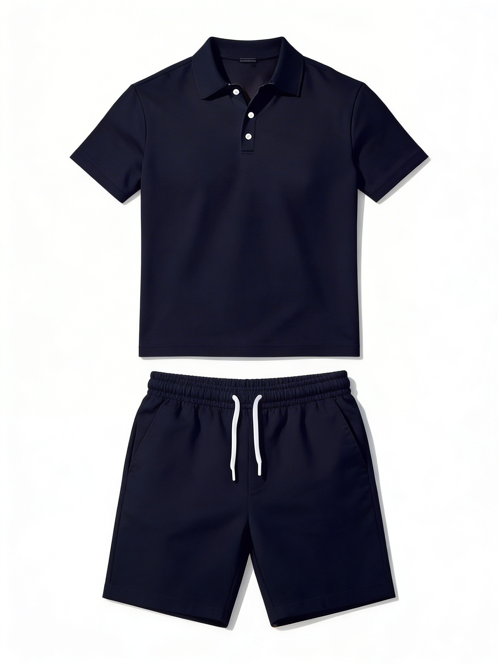 Savio | Heren Zomer Polo En Shorts Set