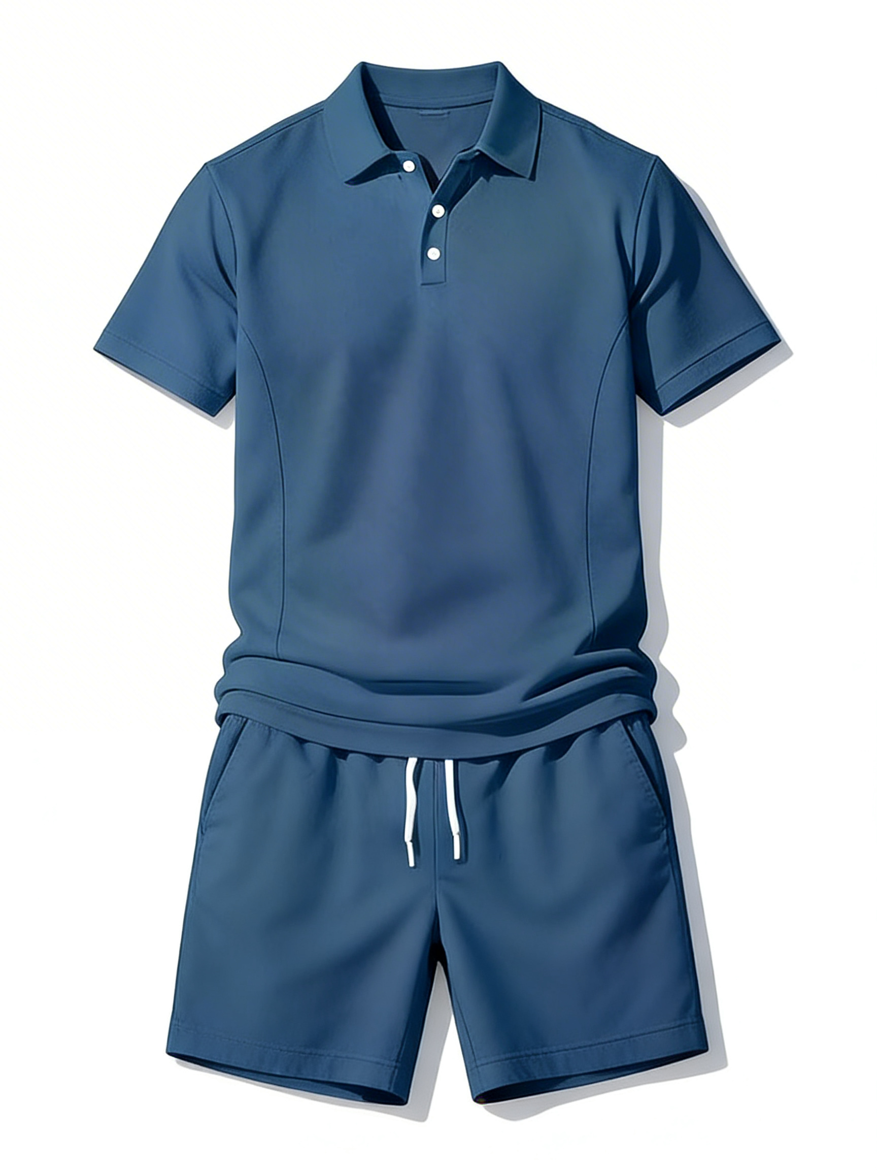 Savio | Heren Zomer Polo En Shorts Set