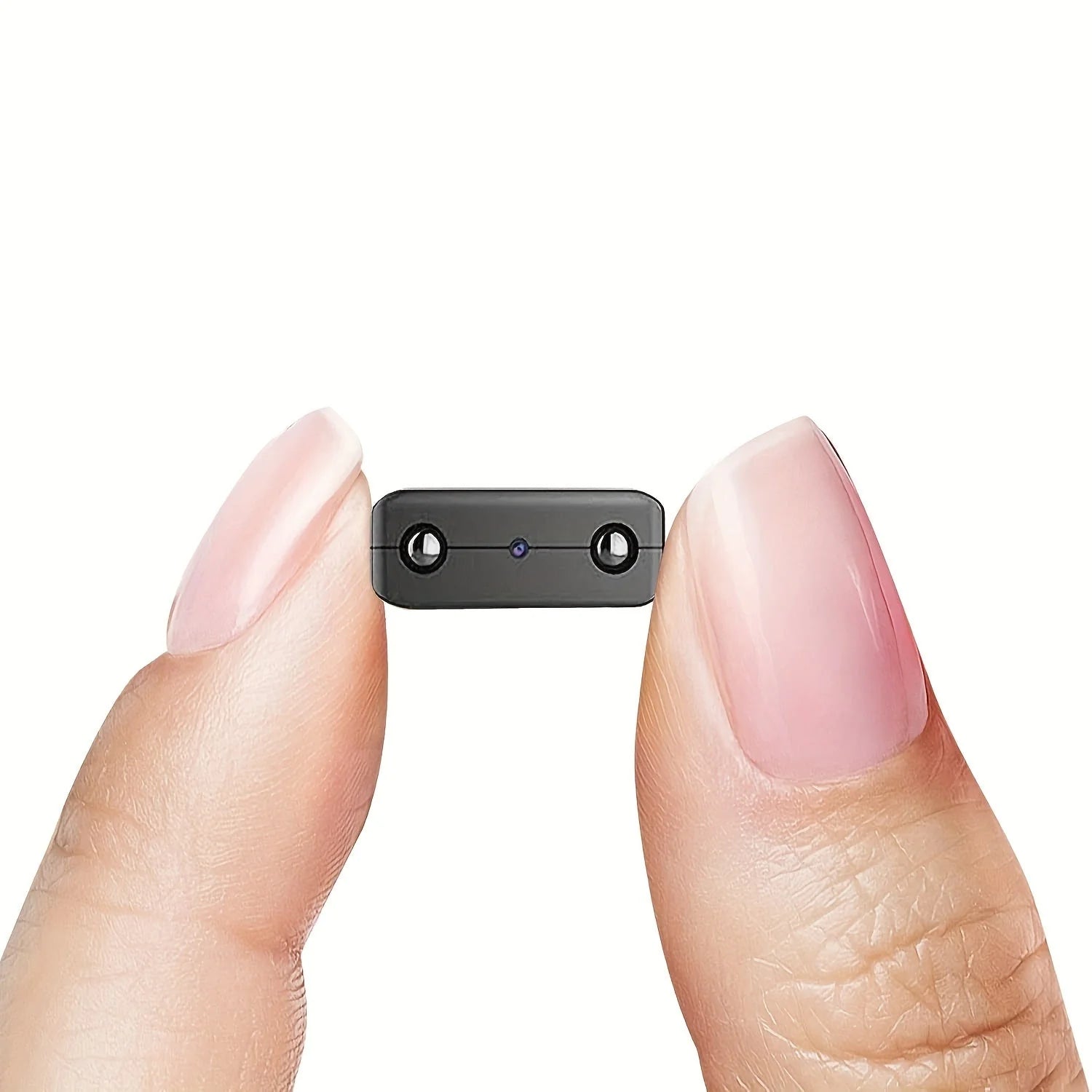 Mini beveiligingscamera Full HD met infrarood nachtzicht en draadloze toegang via app