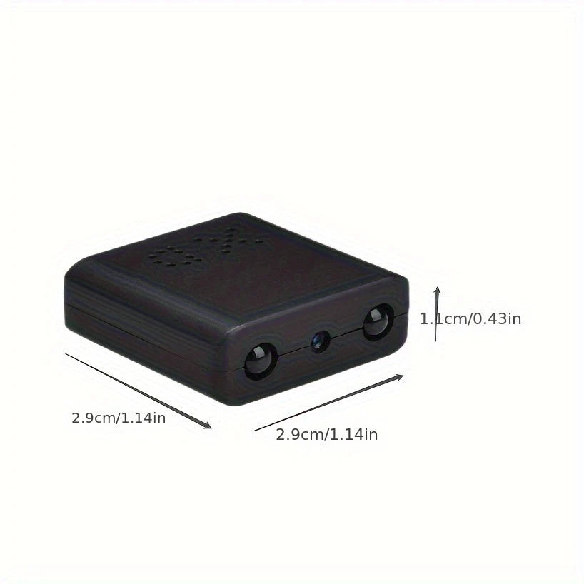 Compacte beveiligingscamera met nachtzicht en bewegingsdetectie voor monitoring op afstand