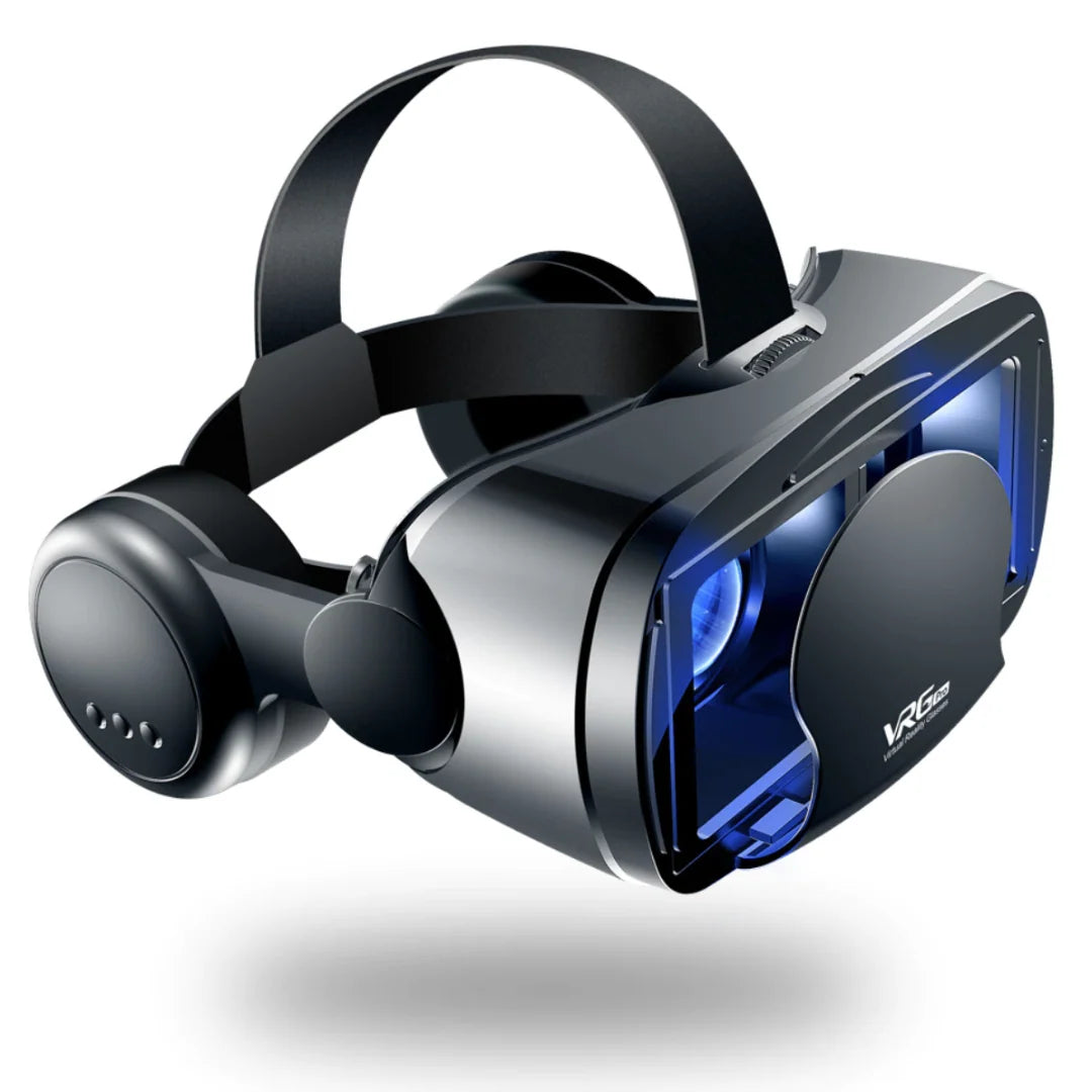 VR Bril met verstelbare hoofdband en geïntegreerde koptelefoon voor immersieve ervaring