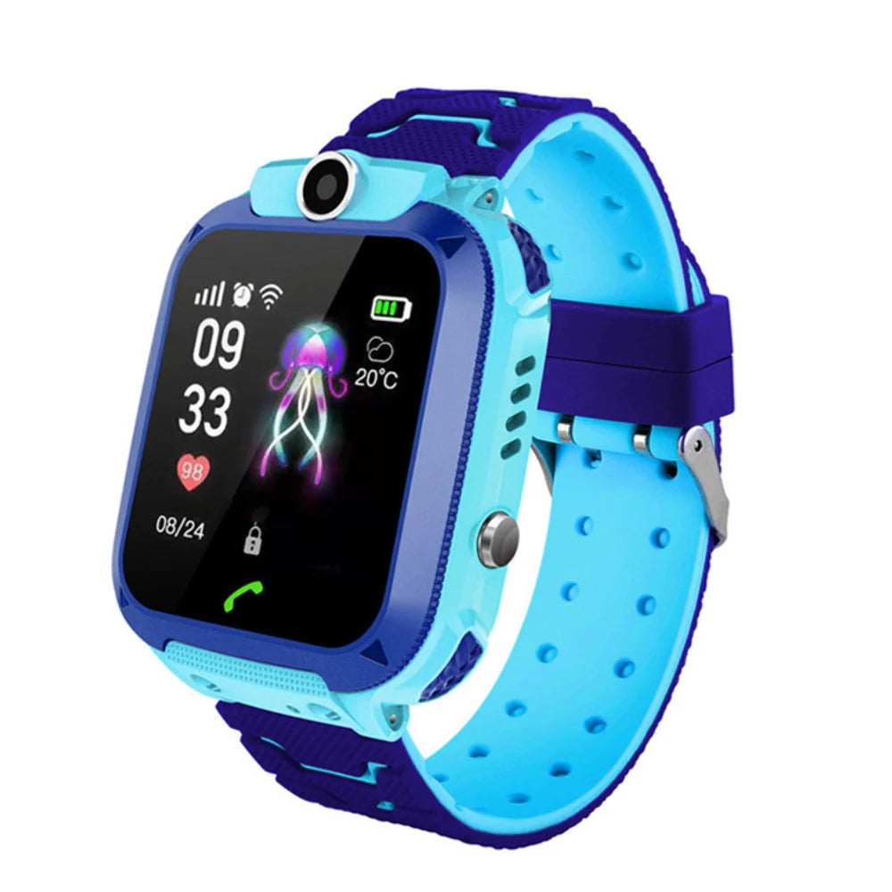 Kinder wearable met real-time locatie tracking en ingebouwde camera voor avonturen