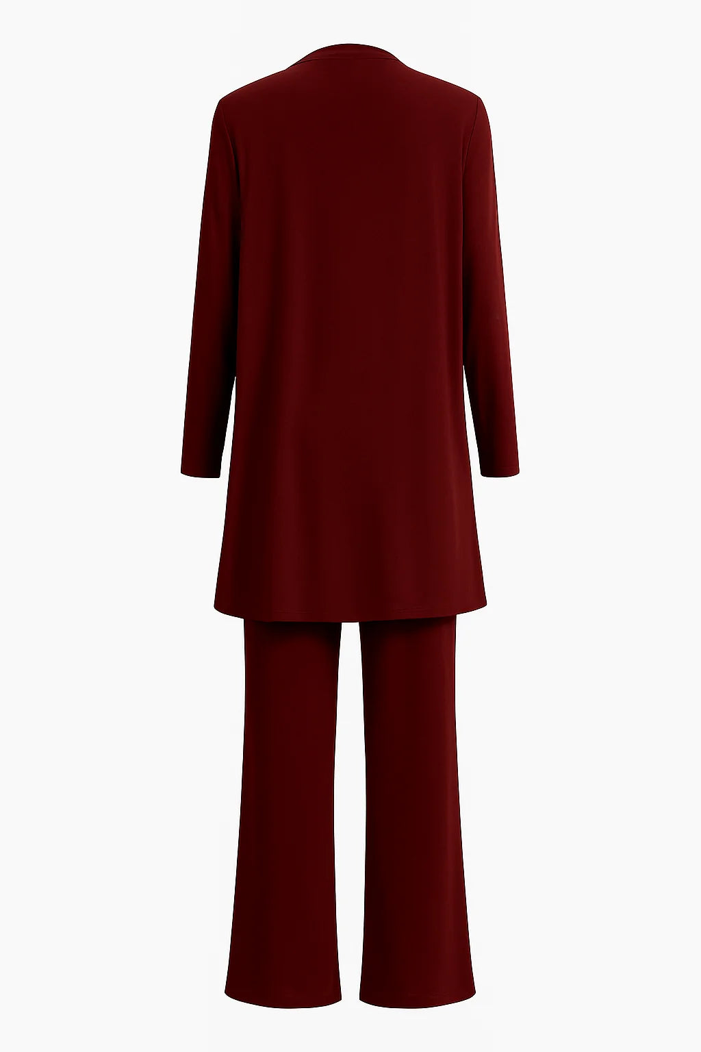 Driedelige outfit met gestroomlijnde lijnen en relaxed fit voor veelzijdige styling