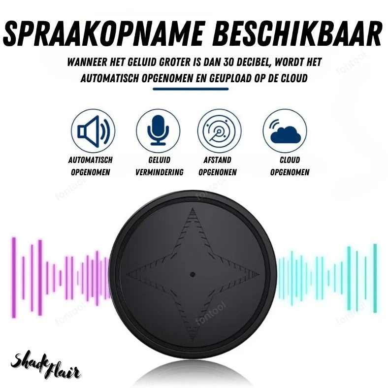 Realtime GPS tracker met sterke magneet en waterdichte behuizing voor langdurig gebruik