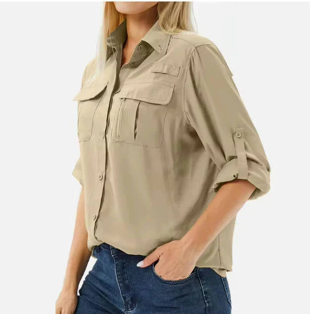 Sofie | Dames Outdoor Shirt Lange Mouw