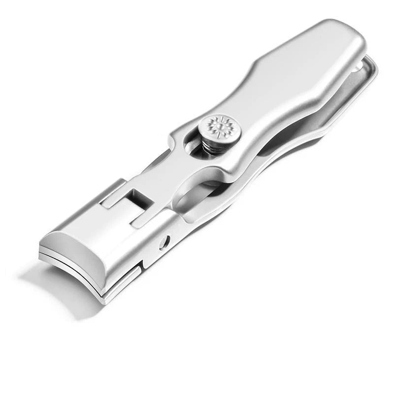 Nagelknipper met ingebouwde opvangbak om nagelresten op te vangen tijdens gebruik
